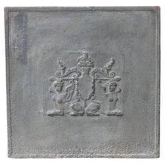 French Neoclassical Fireback / Backsplash, 18th - 19th C.