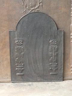 French Neoclassical Fireback / Backsplash, 18th - 19th Century