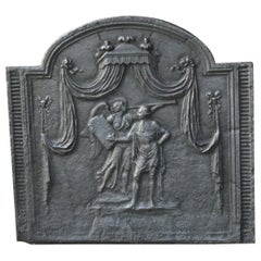 French Neoclassical Fireback / Backsplash, 18th-19th Century