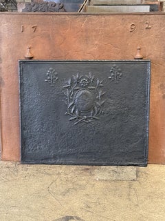 French Neoclassical Fireback / Backsplash, 19th Century