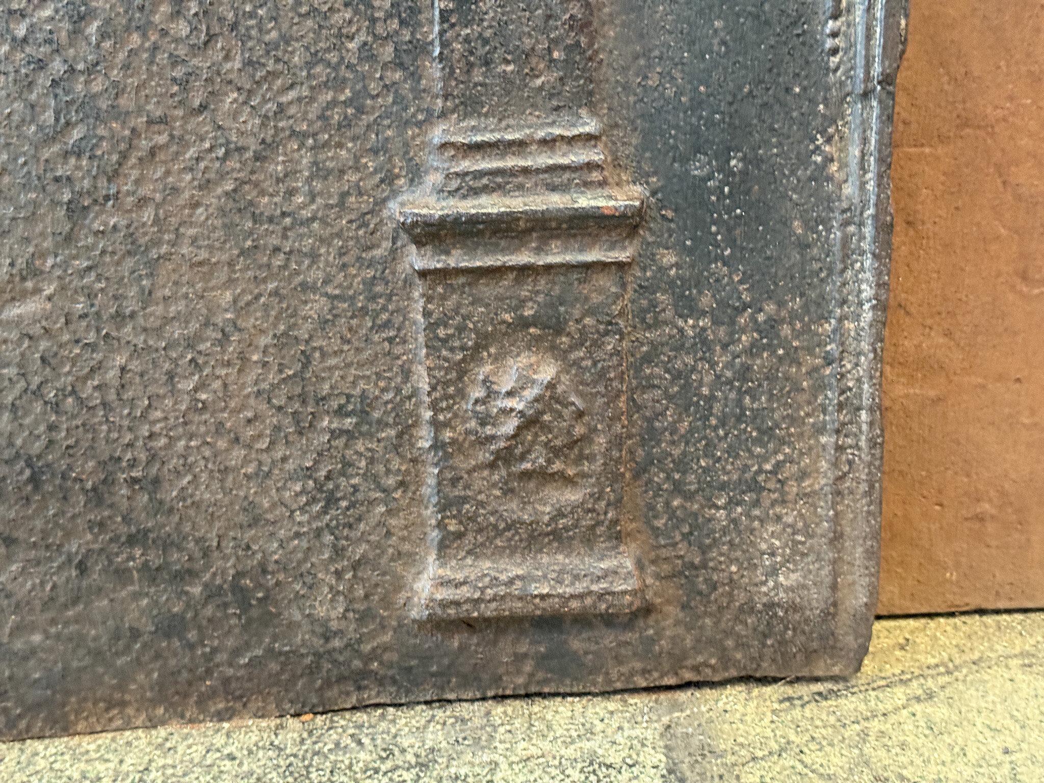 French 'Neoclassical' Fireback / Backsplash, Early 19th Century For Sale 5