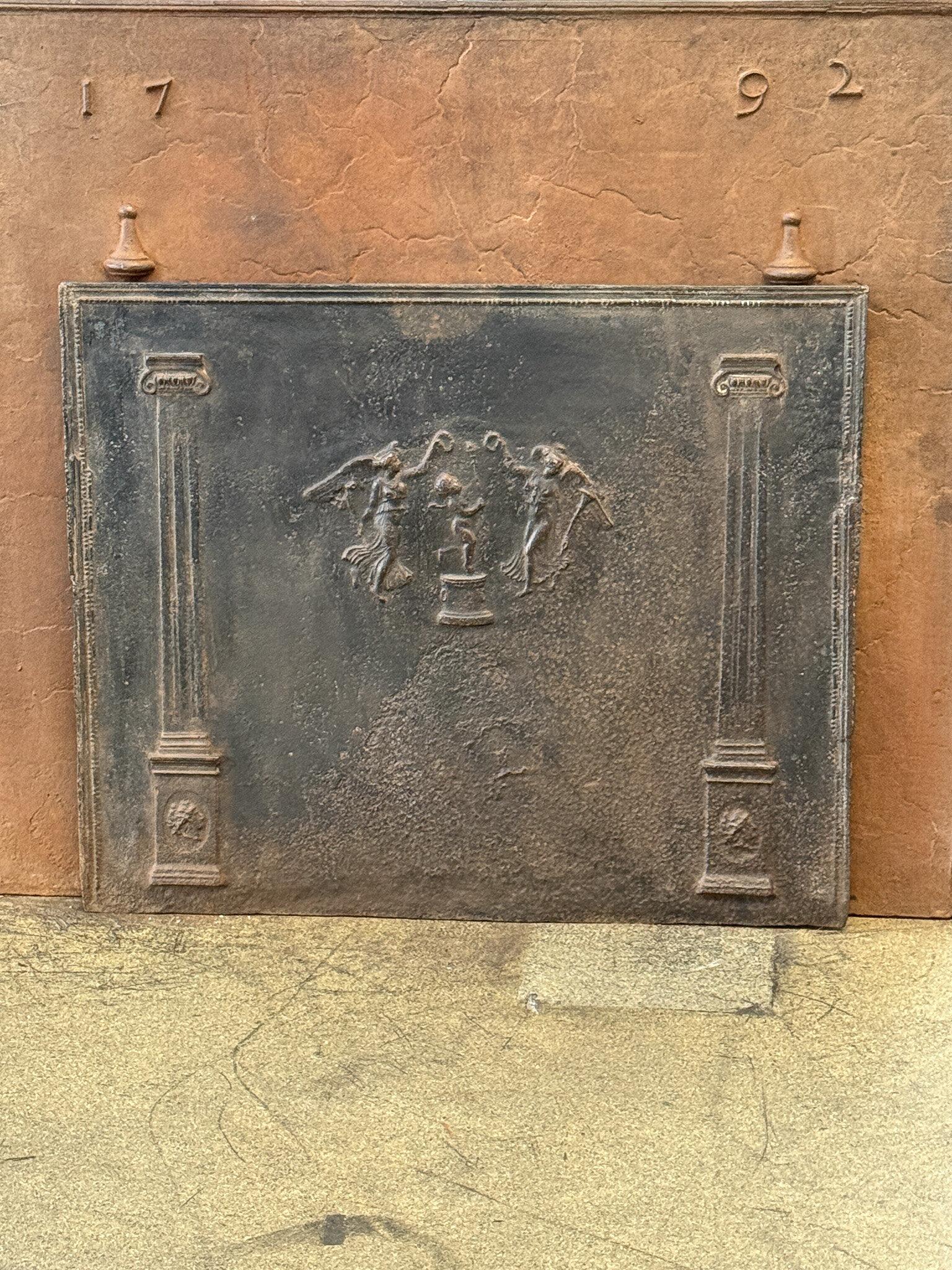 French 'Neoclassical' Fireback / Backsplash, Early 19th Century For Sale 6