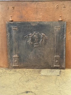 French 'Neoclassical' Fireback / Backsplash, Early 19th Century