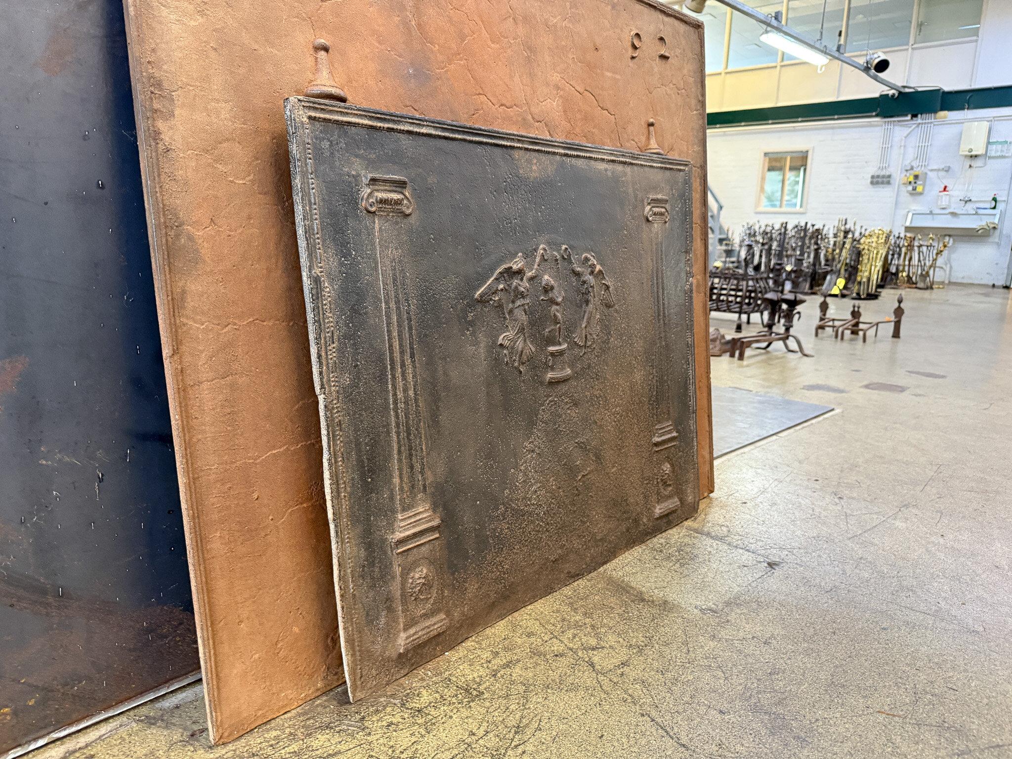 French 'Neoclassical' Fireback / Backsplash, Early 19th Century For Sale 4