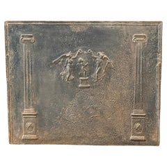 French 'Neoclassical' Fireback / Backsplash, Early 19th Century