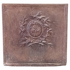French Neoclassical Fireback / Backsplash, Neoclassical Period