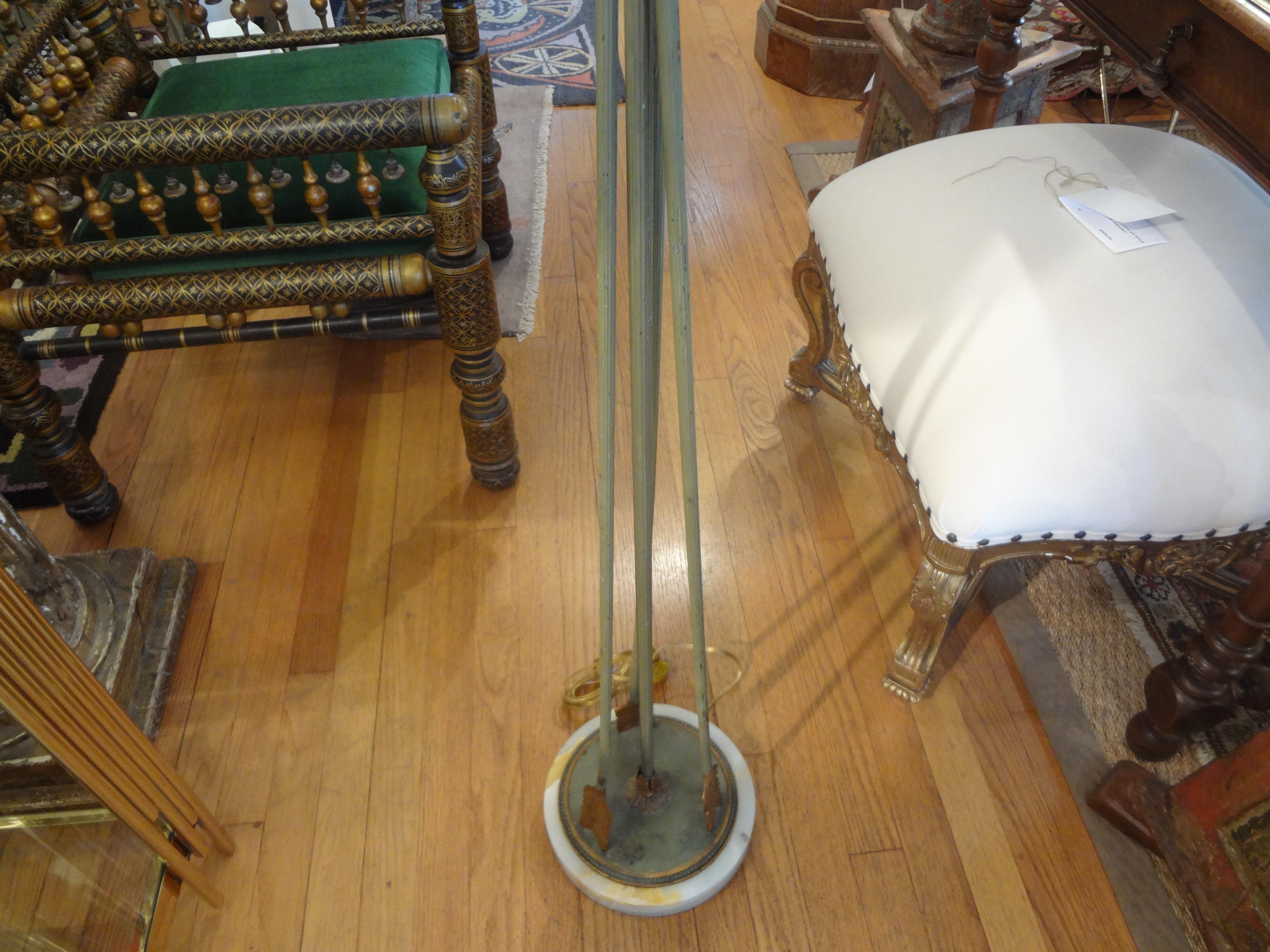 French Neoclassical Style Floor Lamp with Arrows 5