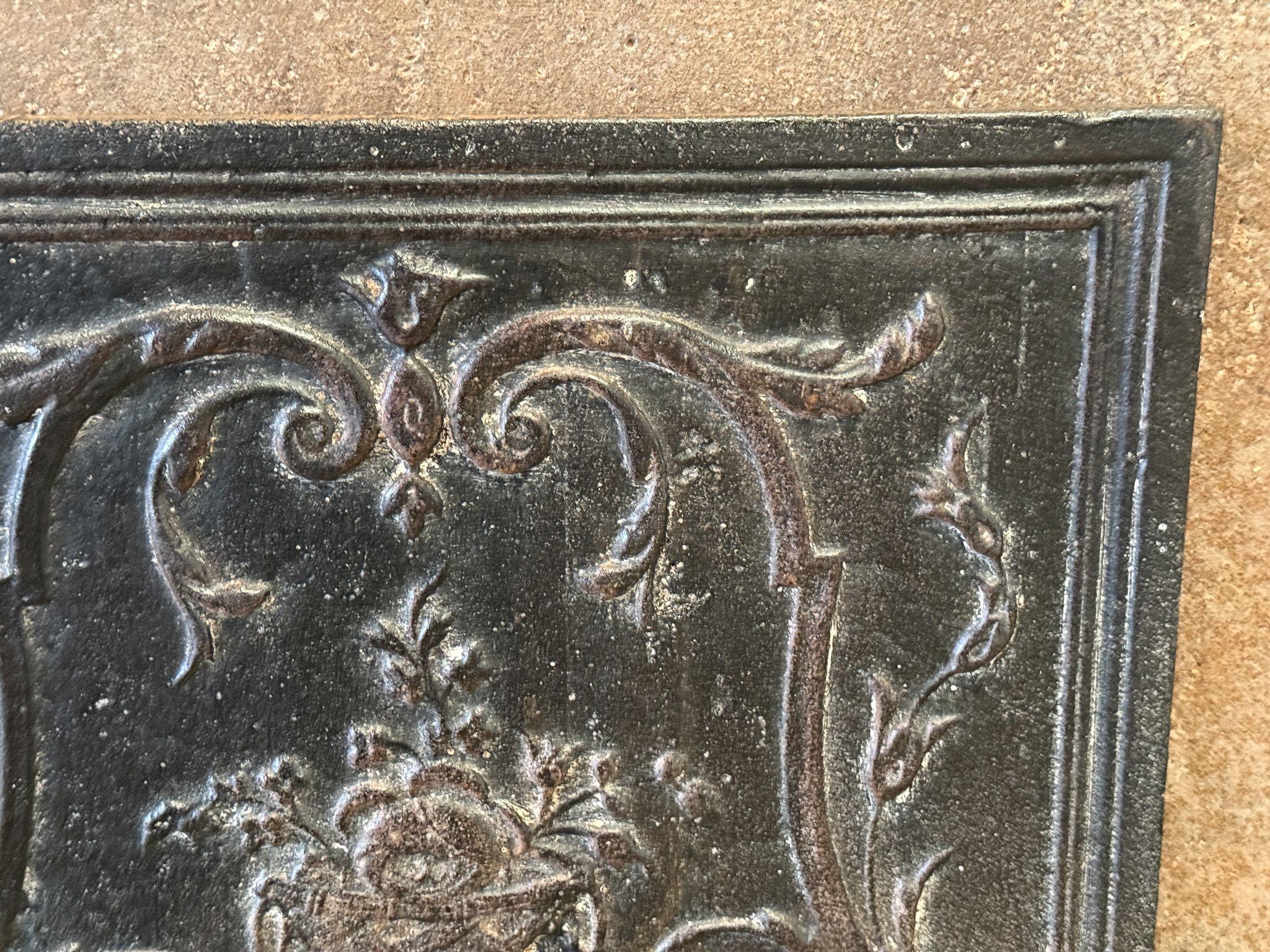 Calco Cestello da caminetto francese neoclassico, inizio XIX secolo in vendita