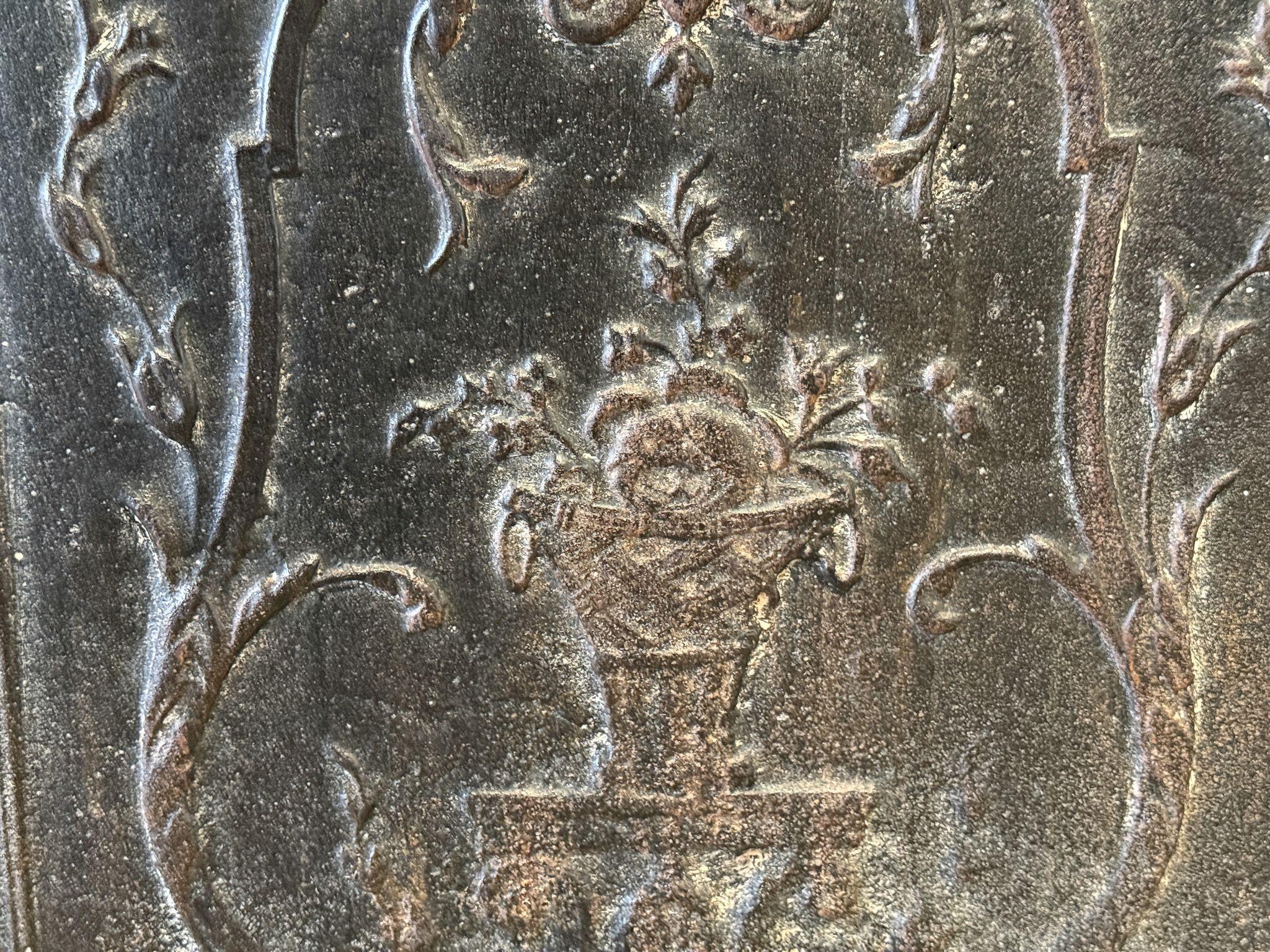 Cestello da caminetto francese neoclassico, inizio XIX secolo In condizioni buone in vendita a Soest, NL
