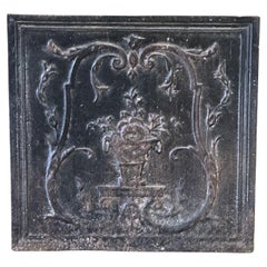 Cestello da caminetto francese neoclassico, inizio XIX secolo