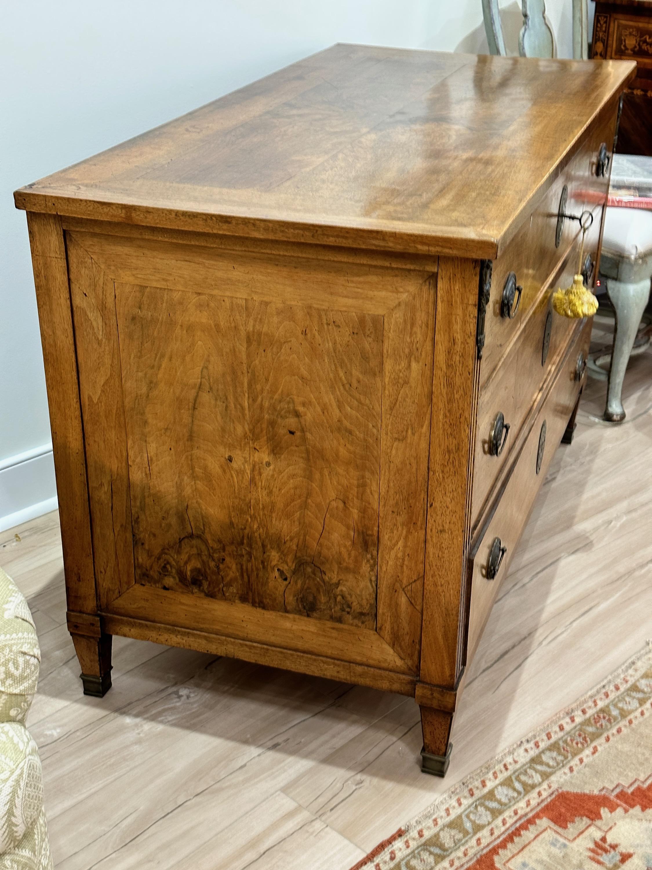 French Neoclassical Fruitwood Commode 1