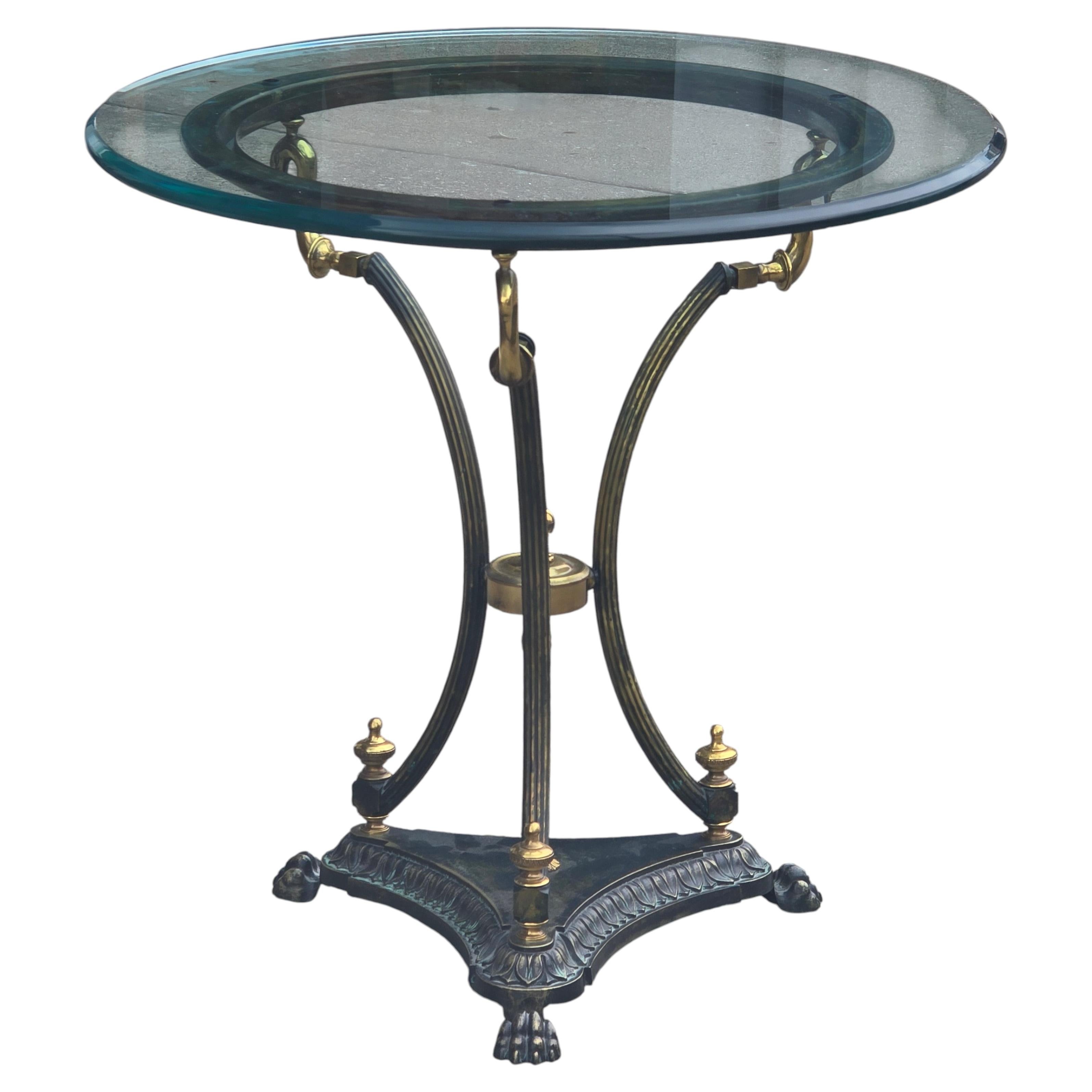 French Neoclassical Gueridon Table Mid-20th Century For Sale