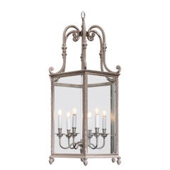 French Neoclassical Hanging Lantern