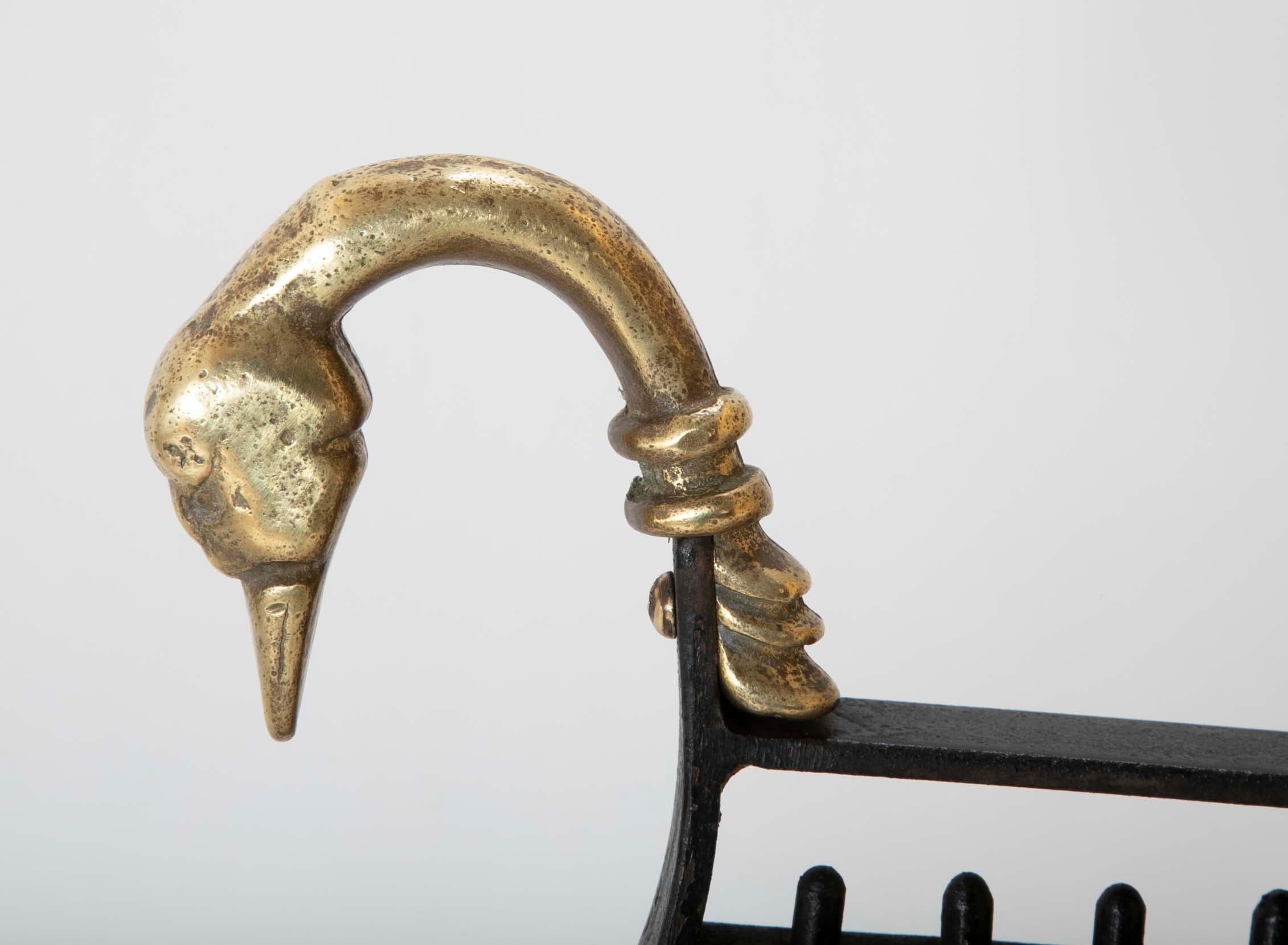 20th Century French Neoclassical Maison Jansen Iron and Bronze Folding Garden or Side Chair