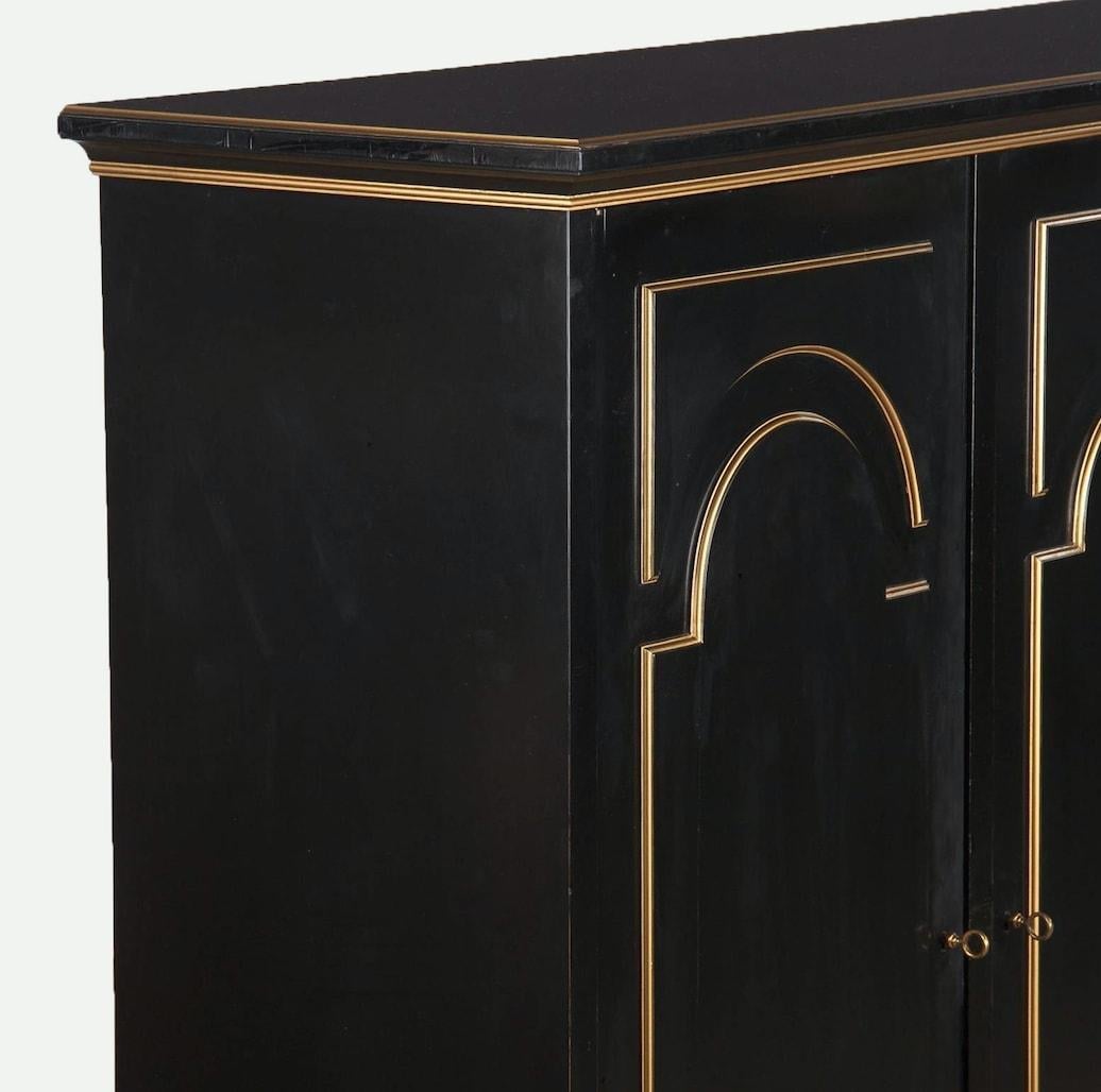 French Neoclassical Maurice Hirsch Cabinet, 1950s 2