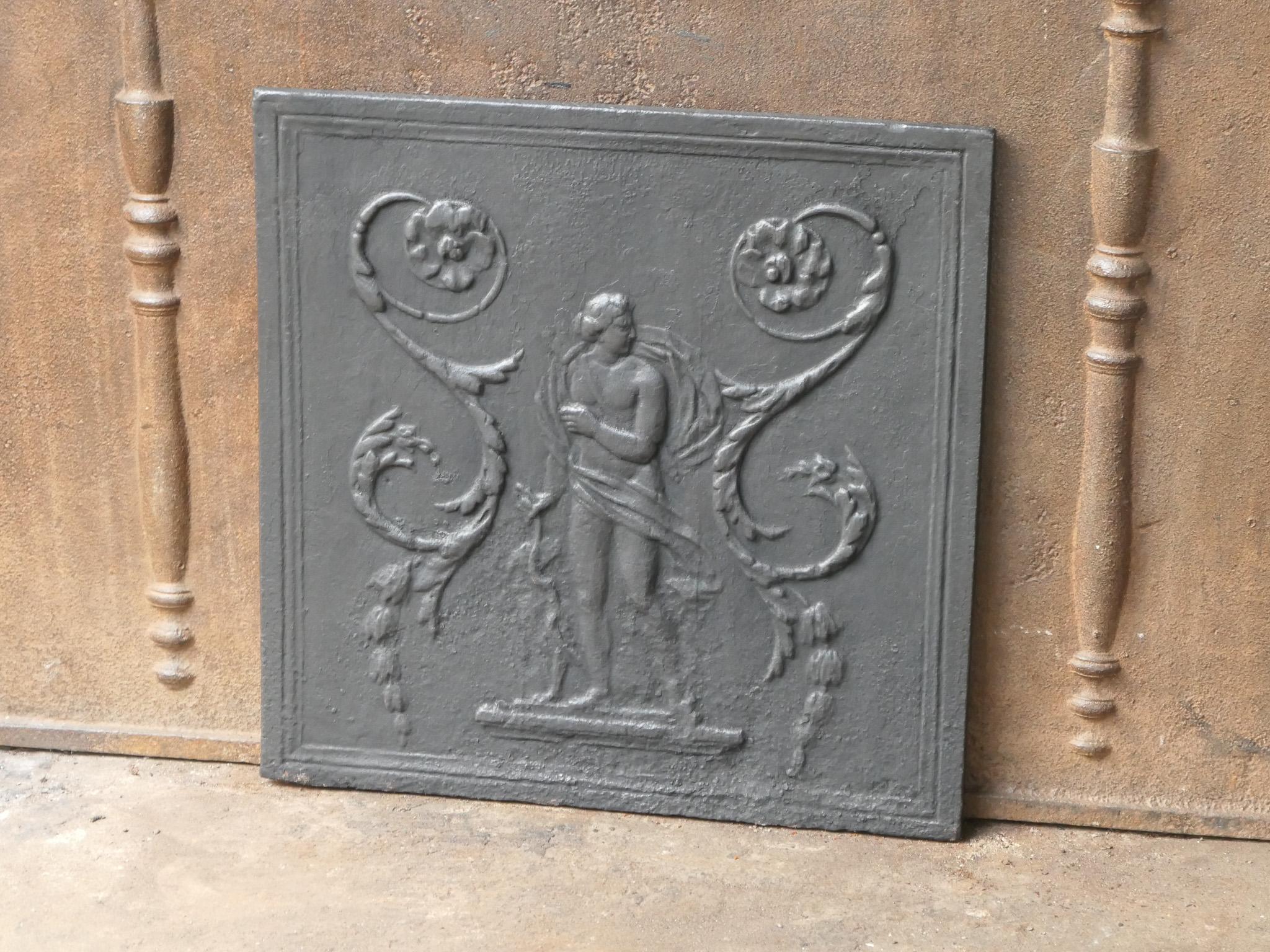 Parafuoco francese di epoca neoclassica 'Diana', XVIII-XIX secolo In condizioni buone in vendita a Soest, NL