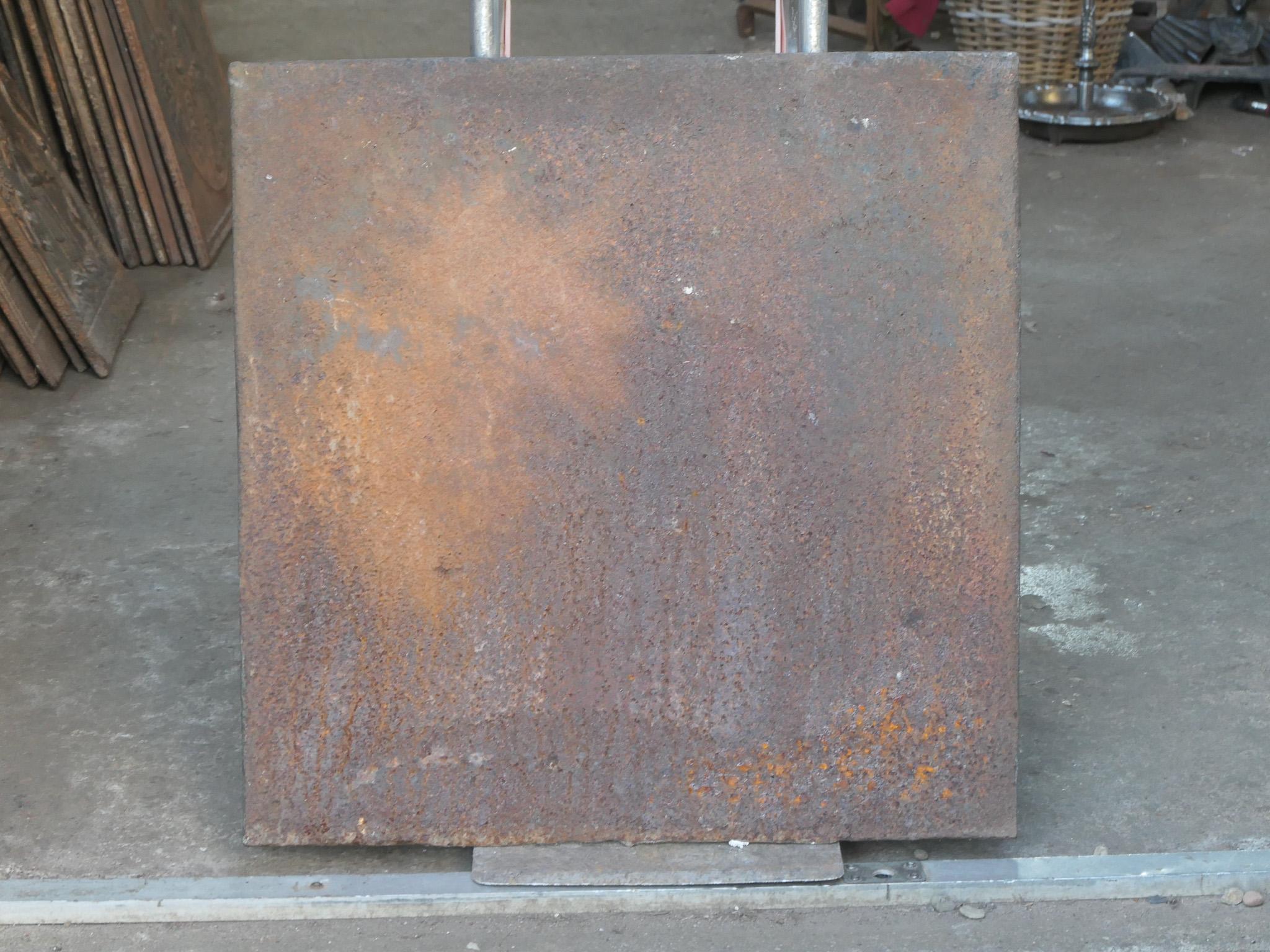 French Neoclassical Period Fireback / Backsplash, 18th-19th C. For Sale 6