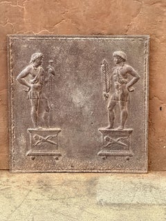 French Neoclassical Period Fireback / Backsplash, 18th - 19th C.