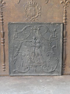 French Neoclassical Period Fireback / Backsplash, 18th-19th C.