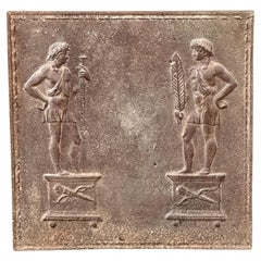 Parafuoco francese di epoca neoclassica, 18° - 19° secolo.