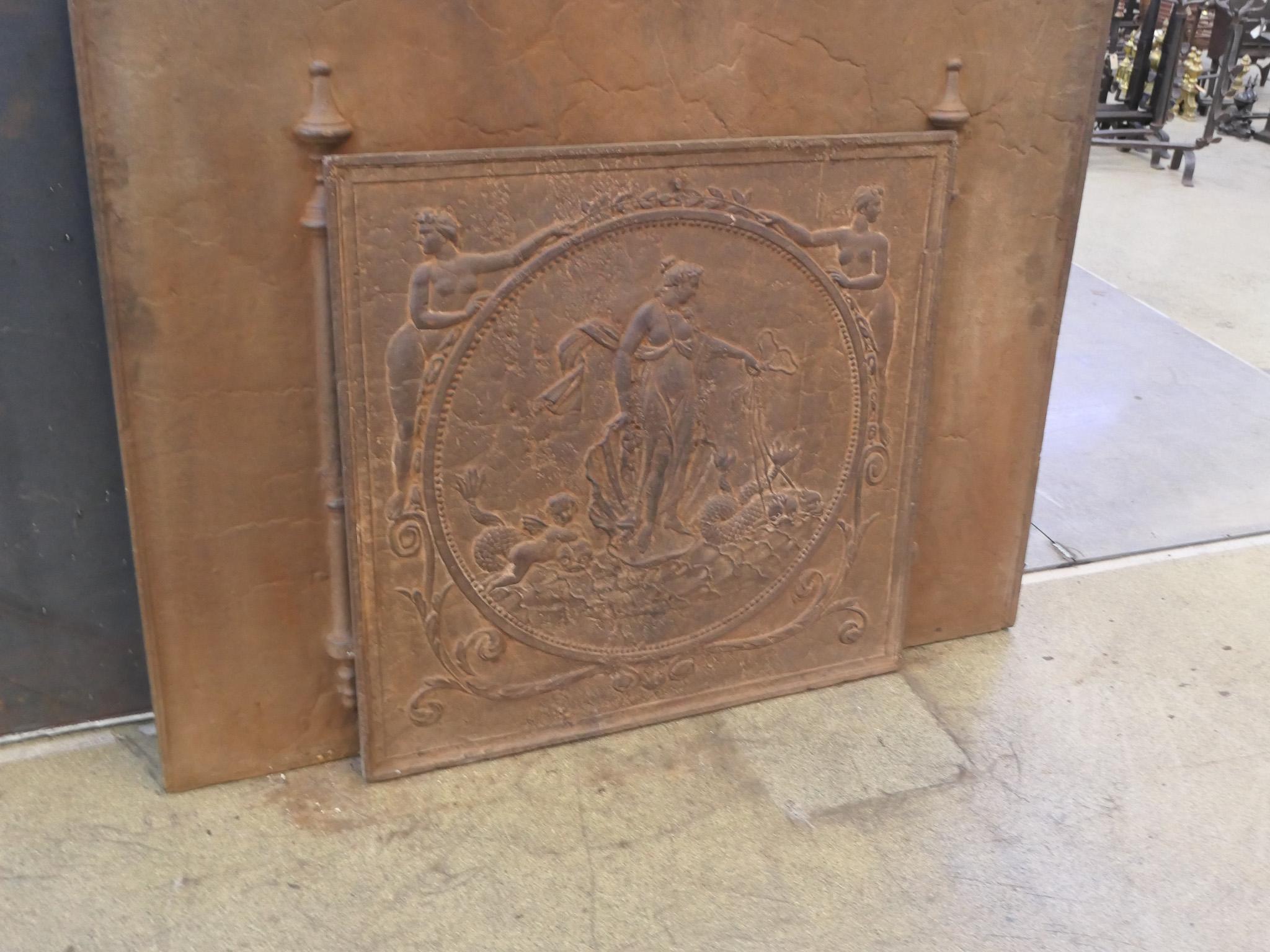 Parafuoco francese di epoca neoclassica, XVIII/XIX secolo In condizioni buone in vendita a Soest, NL
