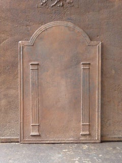 French Neoclassical Period Fireback / Backsplash, Early 19th Century