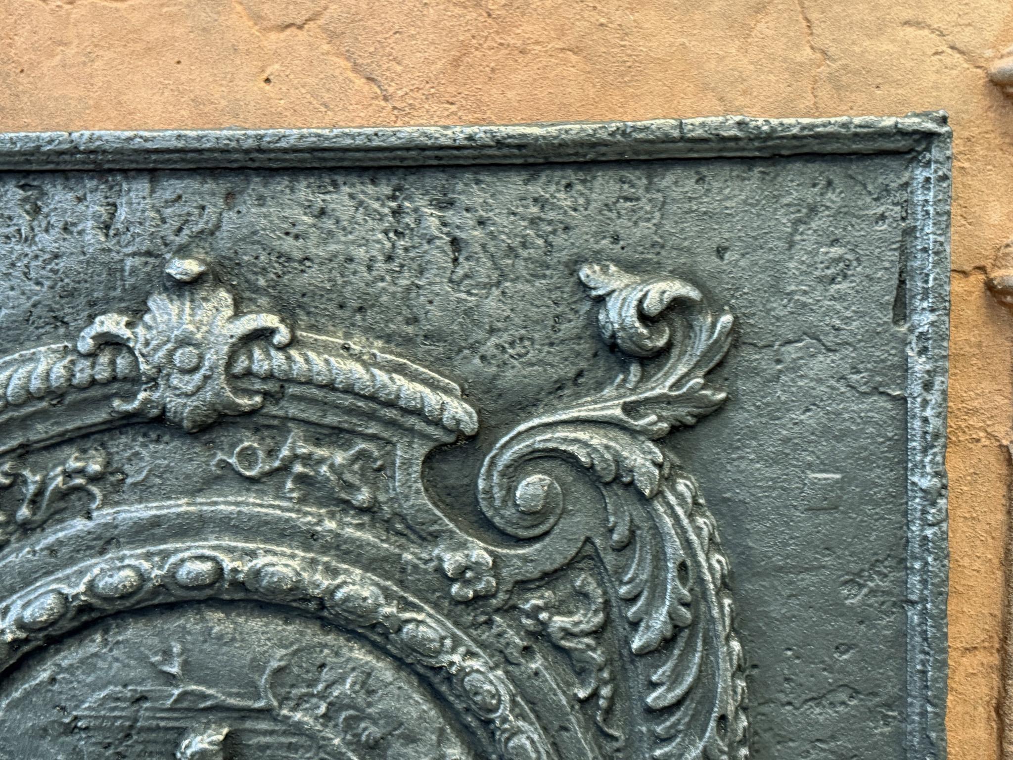 Ferro Parafuoco francese di epoca neoclassica, fine 18° - inizio 19° secolo in vendita