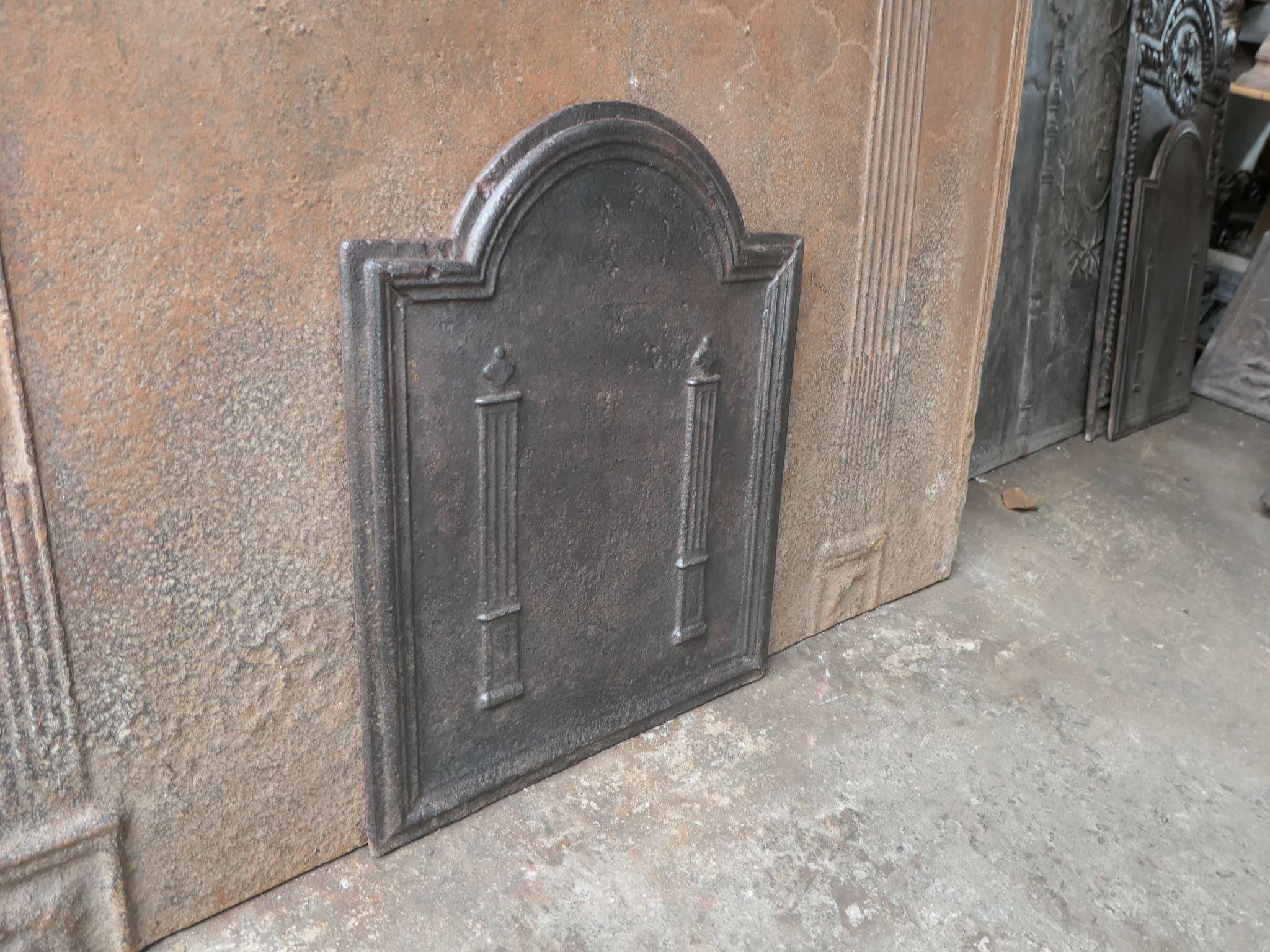 Rivestimento per caminetto / backsplash in stile neoclassico francese 