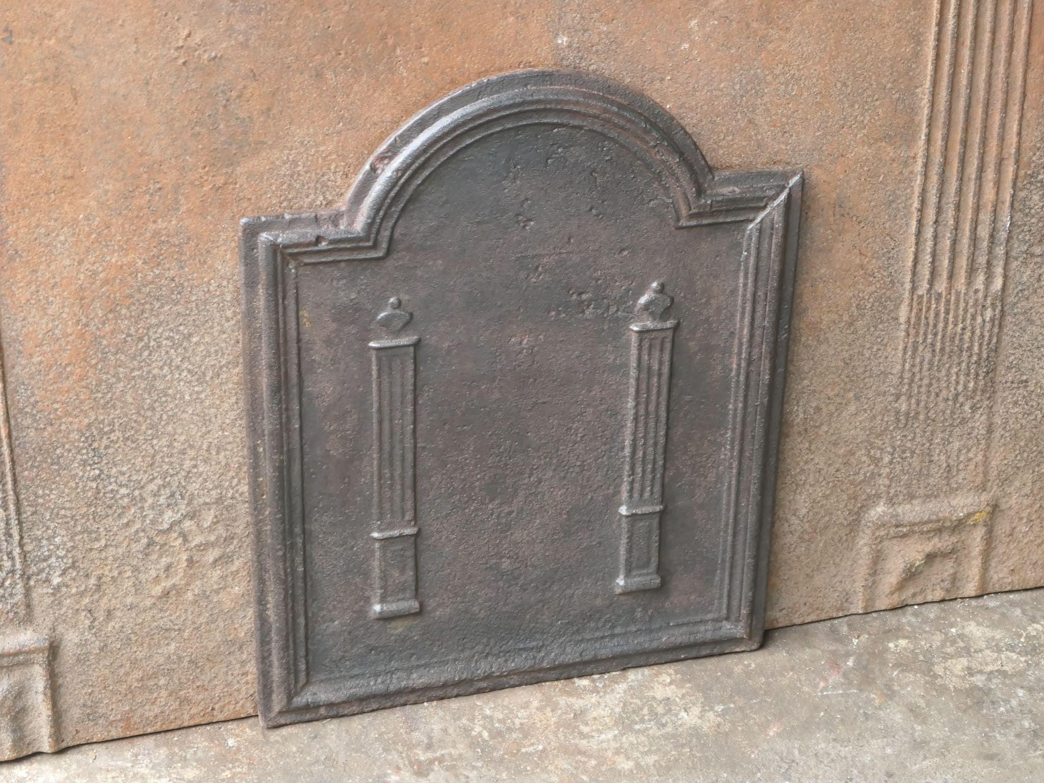 Rivestimento per caminetto / backsplash in stile neoclassico francese 