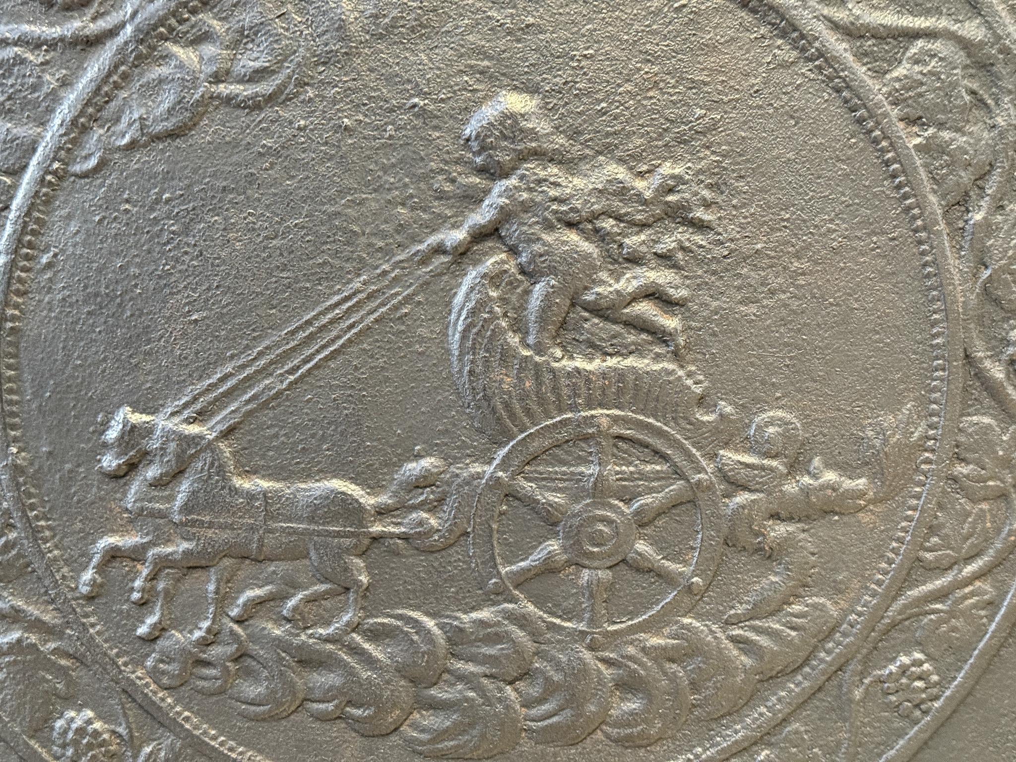 Ferro Parafuoco francese del periodo neoclassico 'Sun King', inizio XIX secolo in vendita