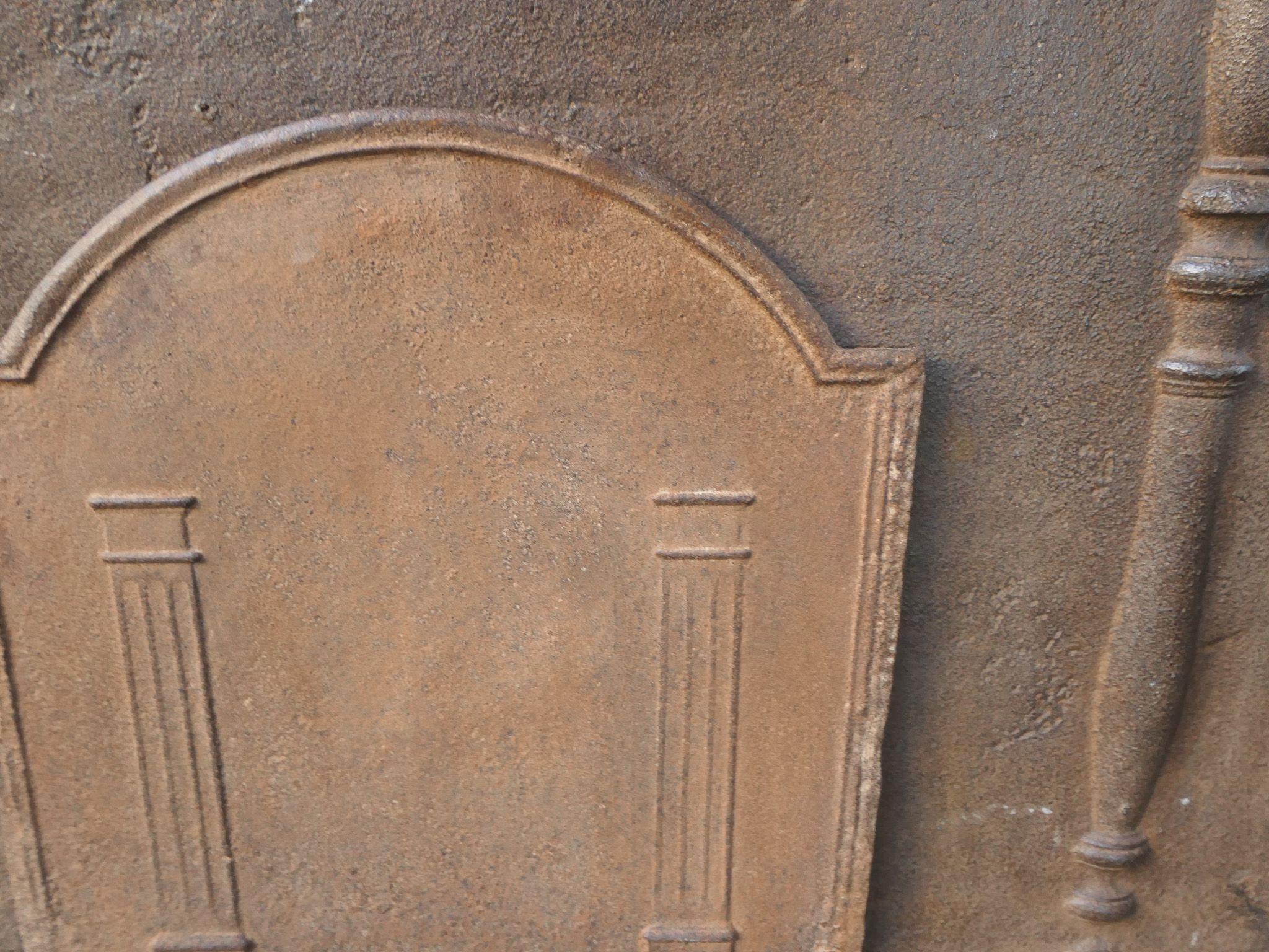 XIX secolo Rivestimento per caminetto/splendido francese neoclassico 