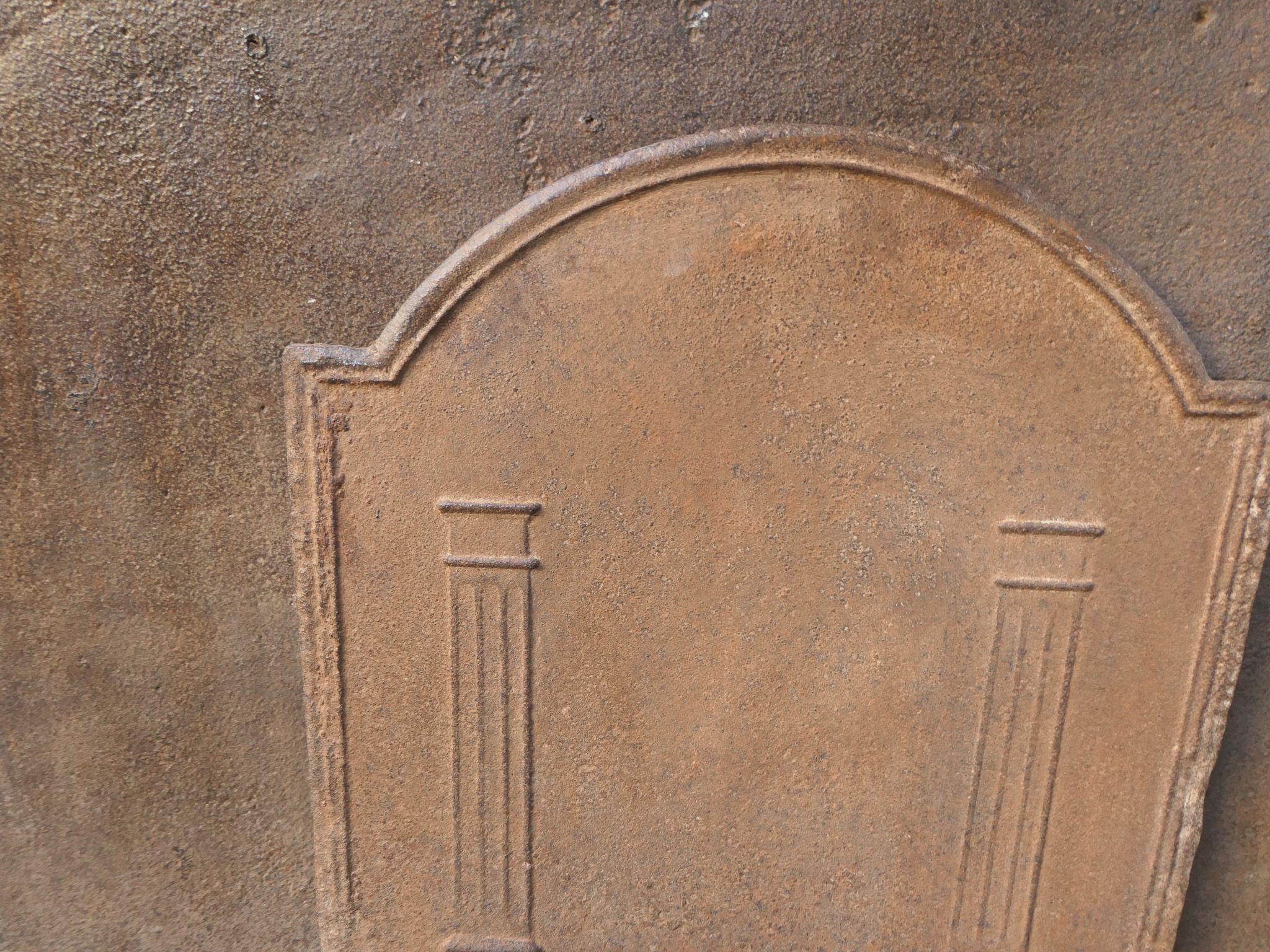 Ferro Rivestimento per caminetto/splendido francese neoclassico 