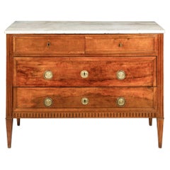 Antique French Neoclassical Provincial Chest of Drawers Commode circa 1800