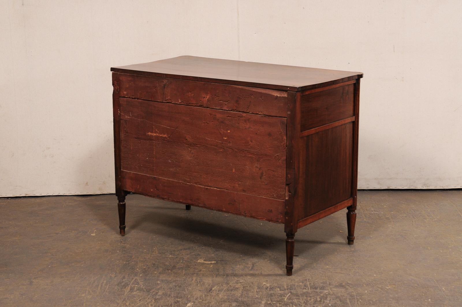 Commode a 3 cassetti in stile neoclassico francese, XIX secolo in vendita 4
