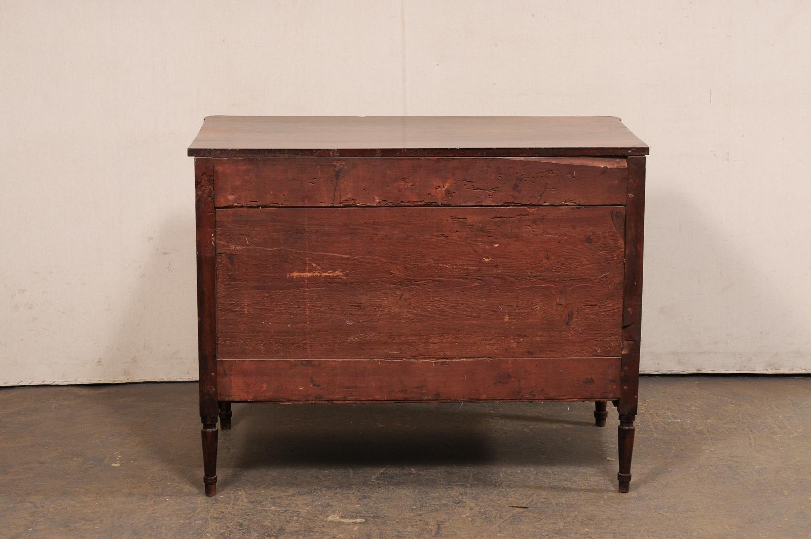 Commode a 3 cassetti in stile neoclassico francese, XIX secolo in vendita 3