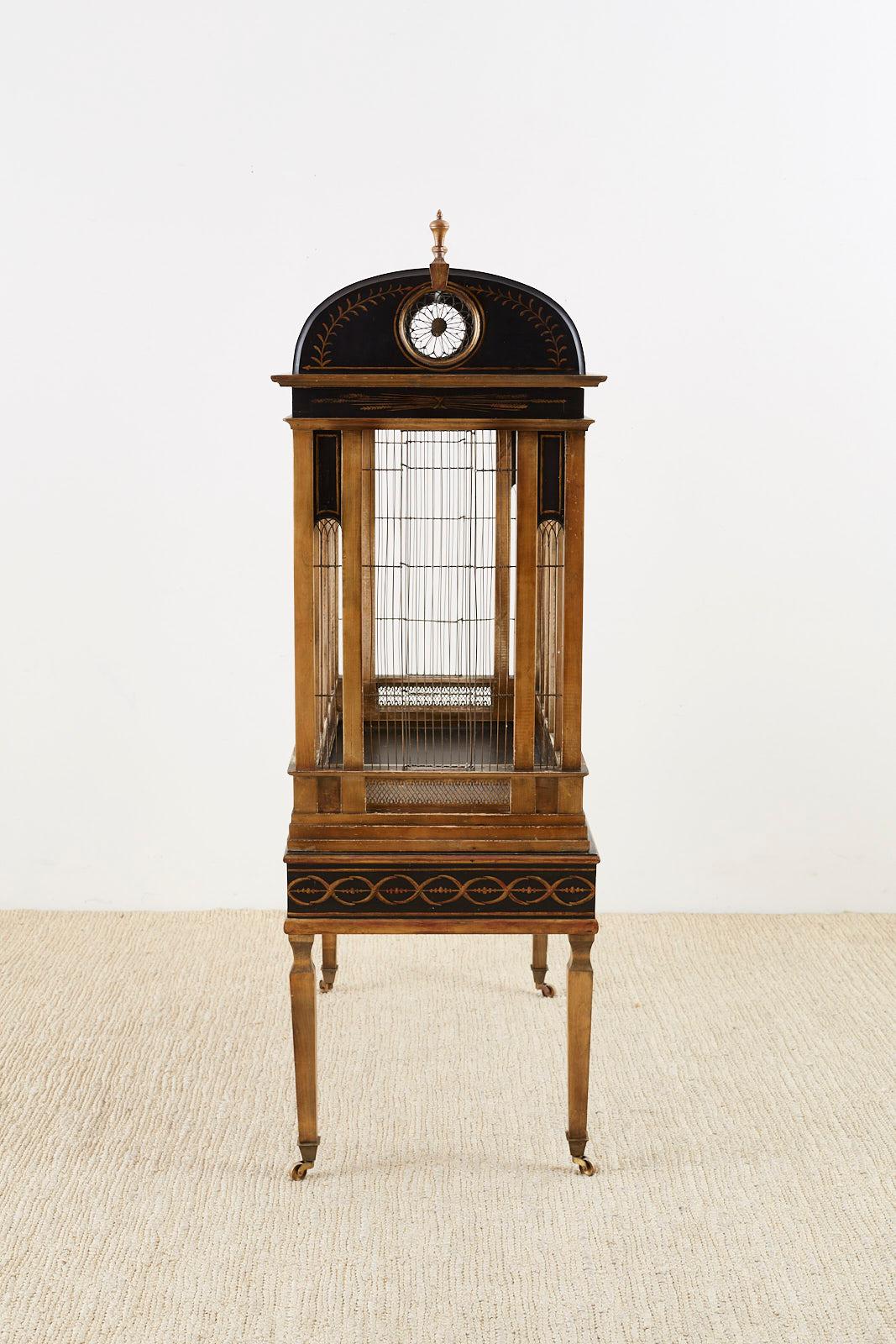 French Neoclassical Style Domed Birdcage by Eric Lansdown 9