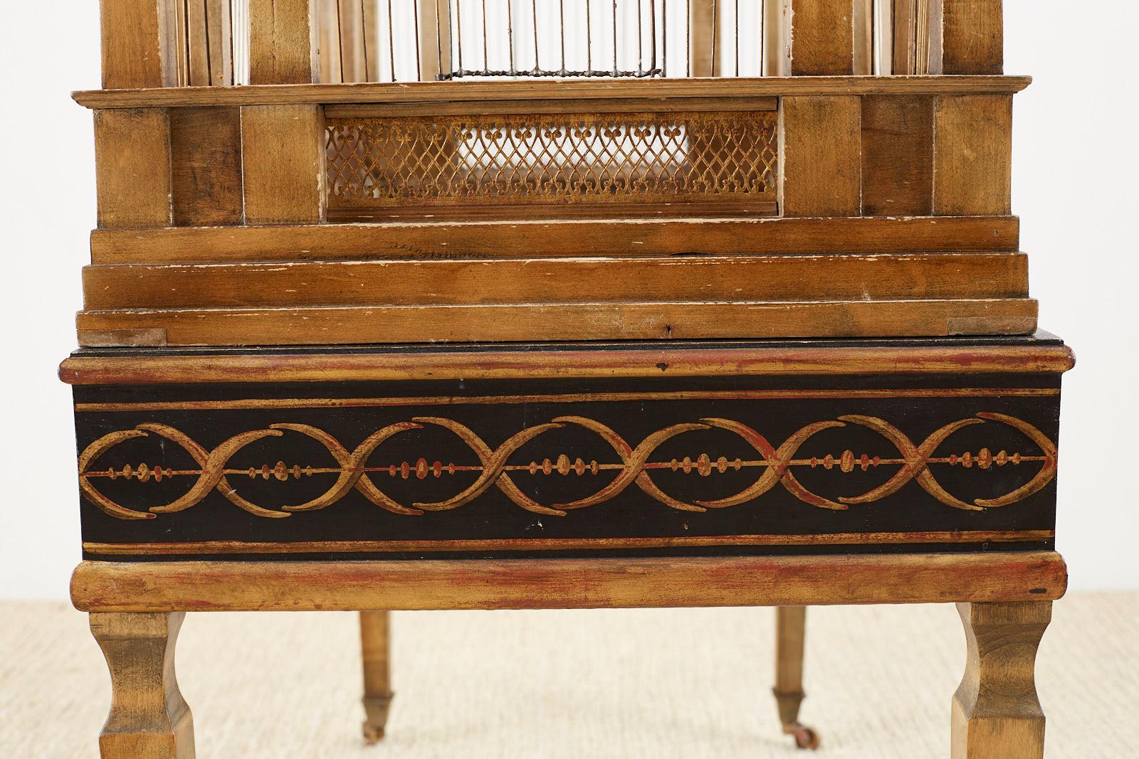 French Neoclassical Style Domed Birdcage by Eric Lansdown 10