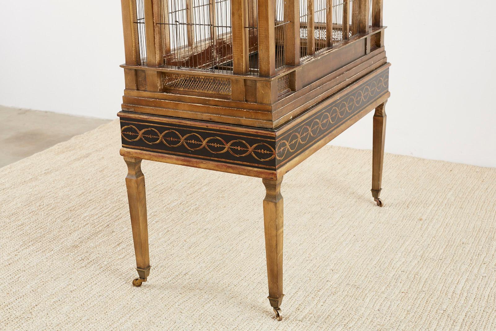French Neoclassical Style Domed Birdcage by Eric Lansdown 11