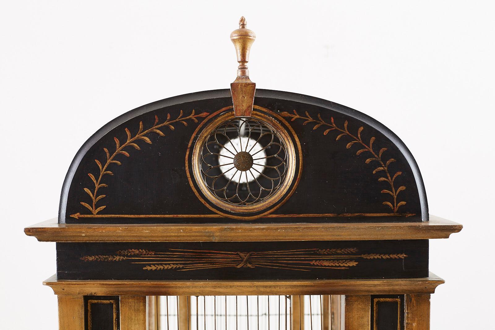 French Neoclassical Style Domed Birdcage by Eric Lansdown 12