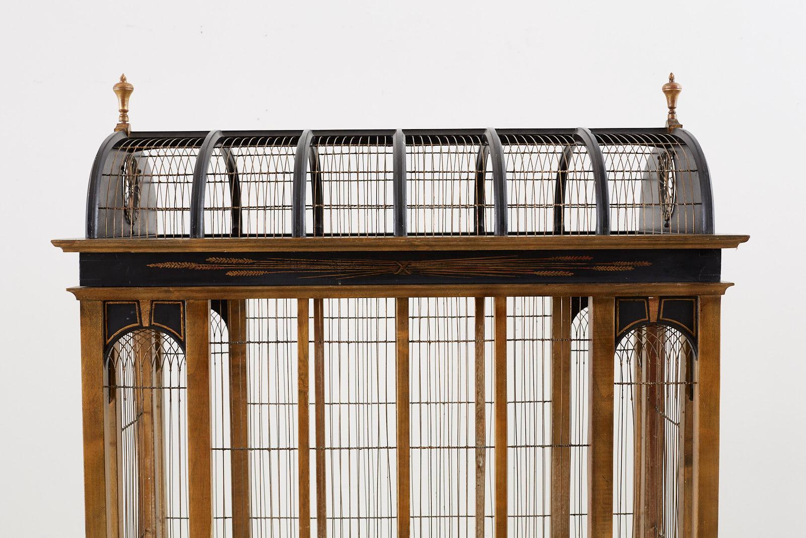 20th Century French Neoclassical Style Domed Birdcage by Eric Lansdown