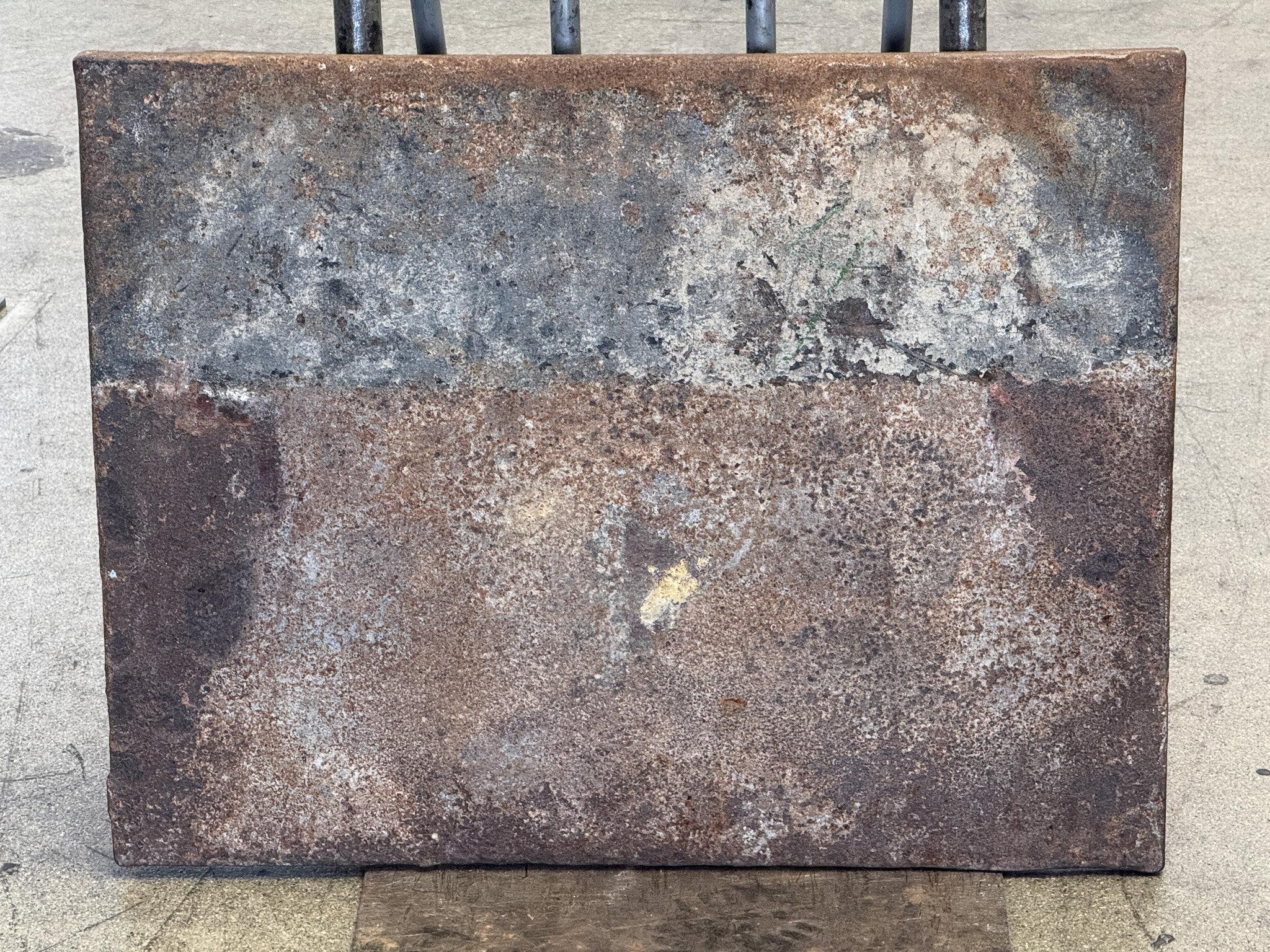 French Neoclassical Style Fireback / Backsplash, Dated 1798 For Sale 6