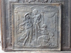 French Neoclassical Style Fireback / Backsplash