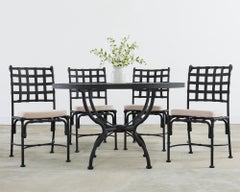 French Neoclassical Style Garden Dining Suite by Sifas