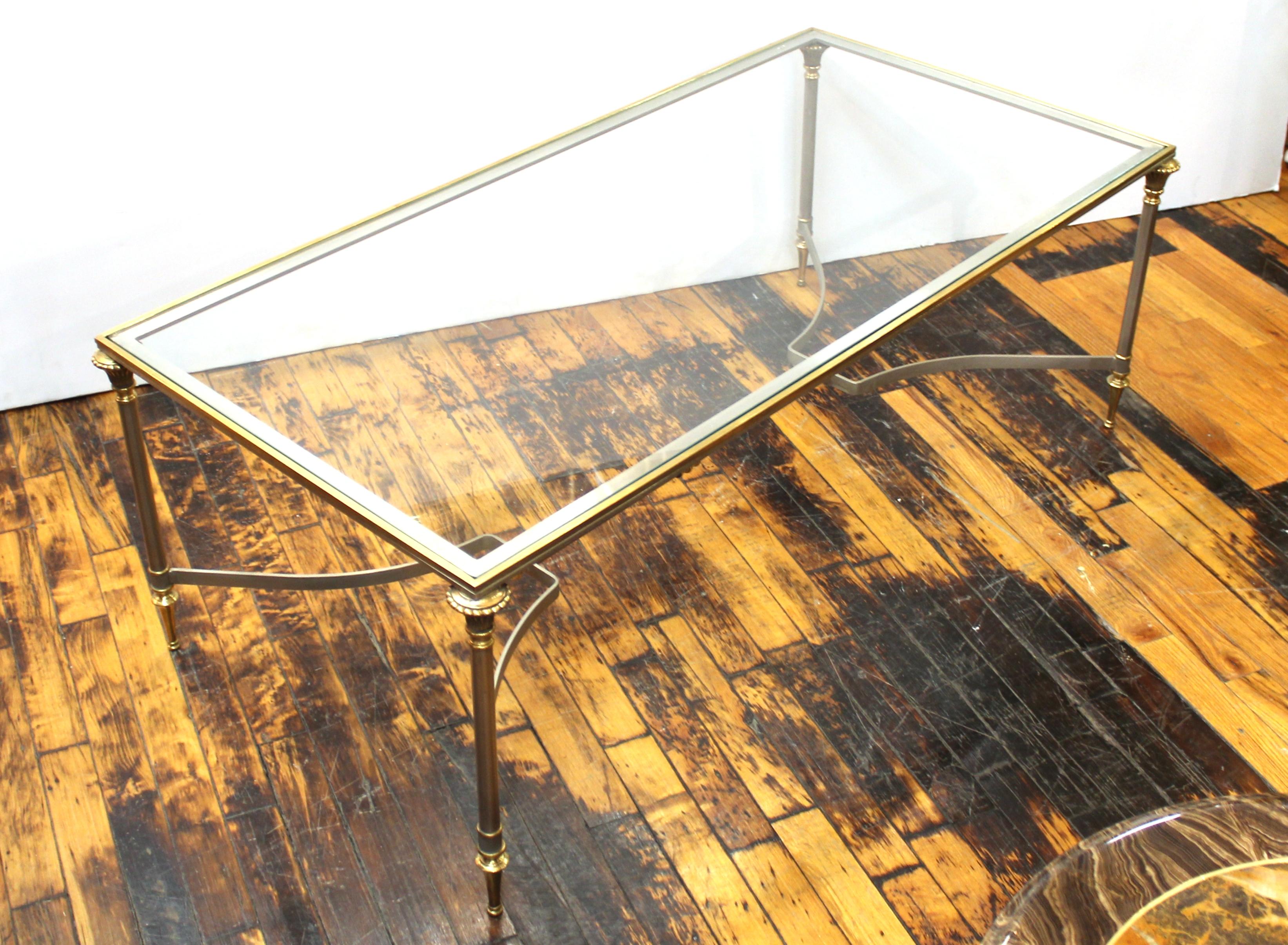 French Neoclassical Style Maison Jansen Coffee Table 1