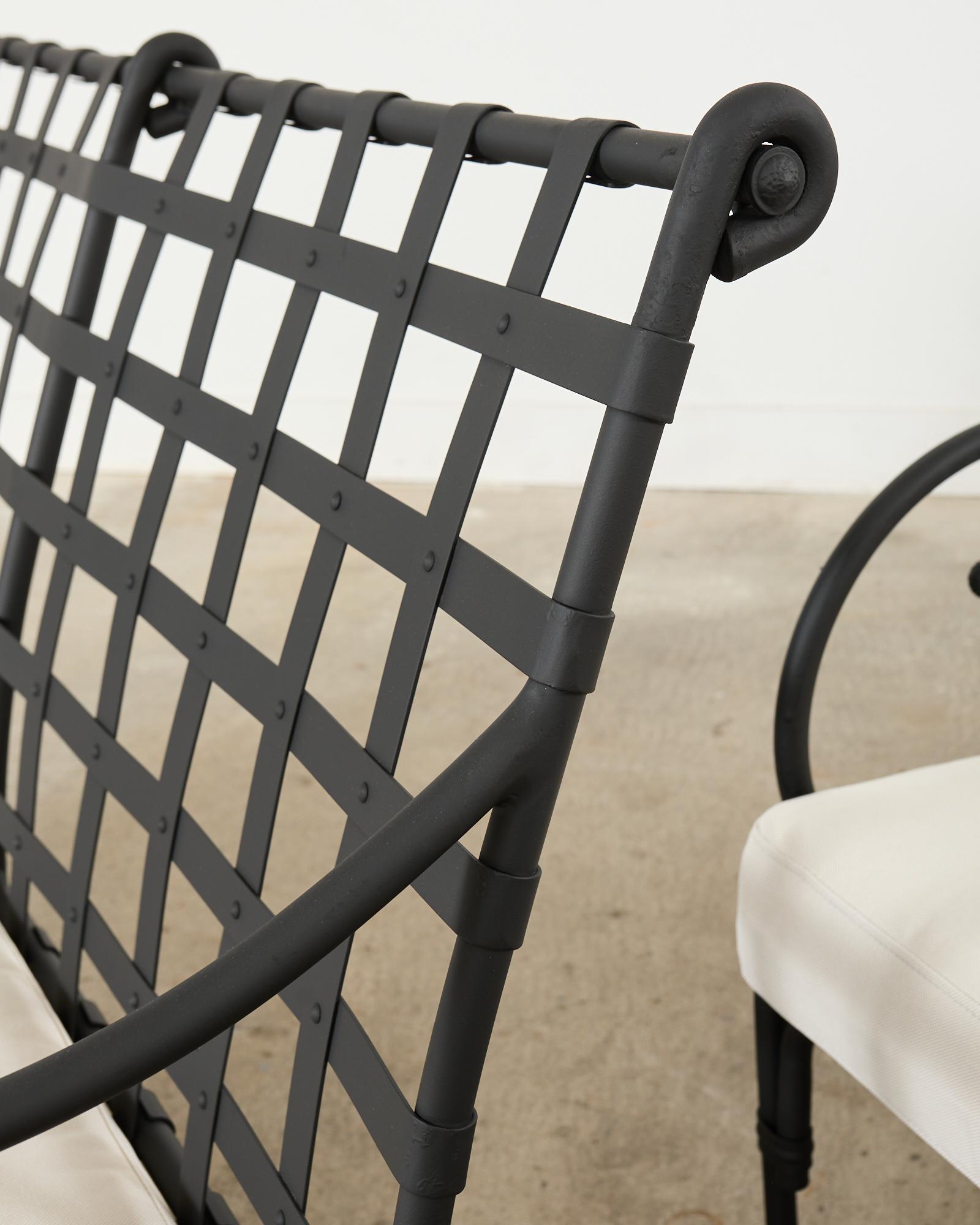 Aluminum French Neoclassical Style Patio Garden Suite by Sifas