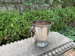 French Neoclassical Style Silver Plated Champagne Cooler