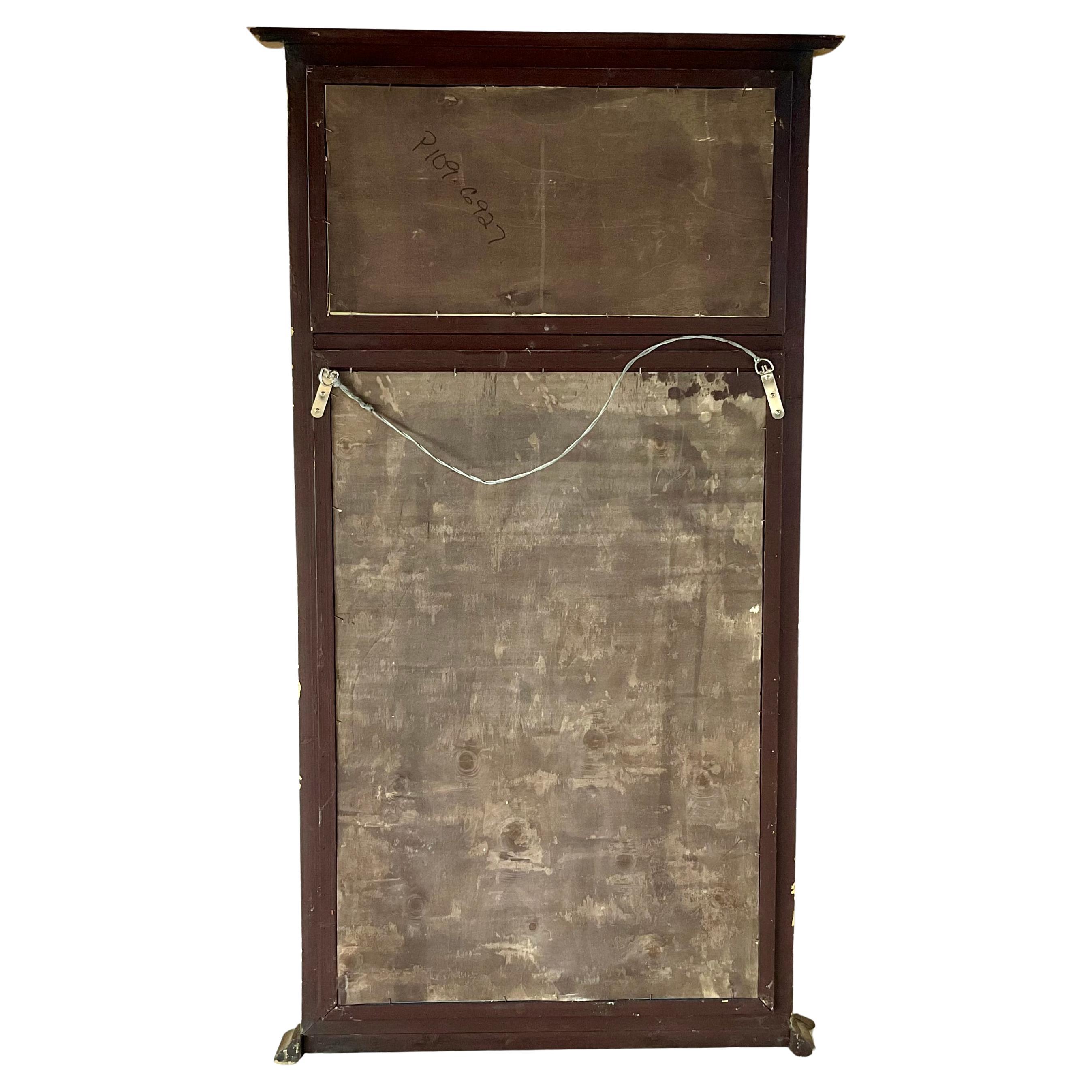Miroir Trumeau de style néoclassique français en vente 1