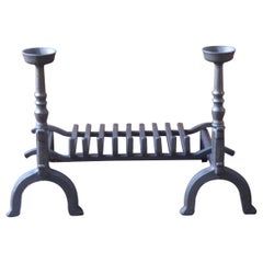 French Neogothic Fire Grate, Fireplace Grate