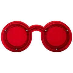 French Neon Optician's Sign
