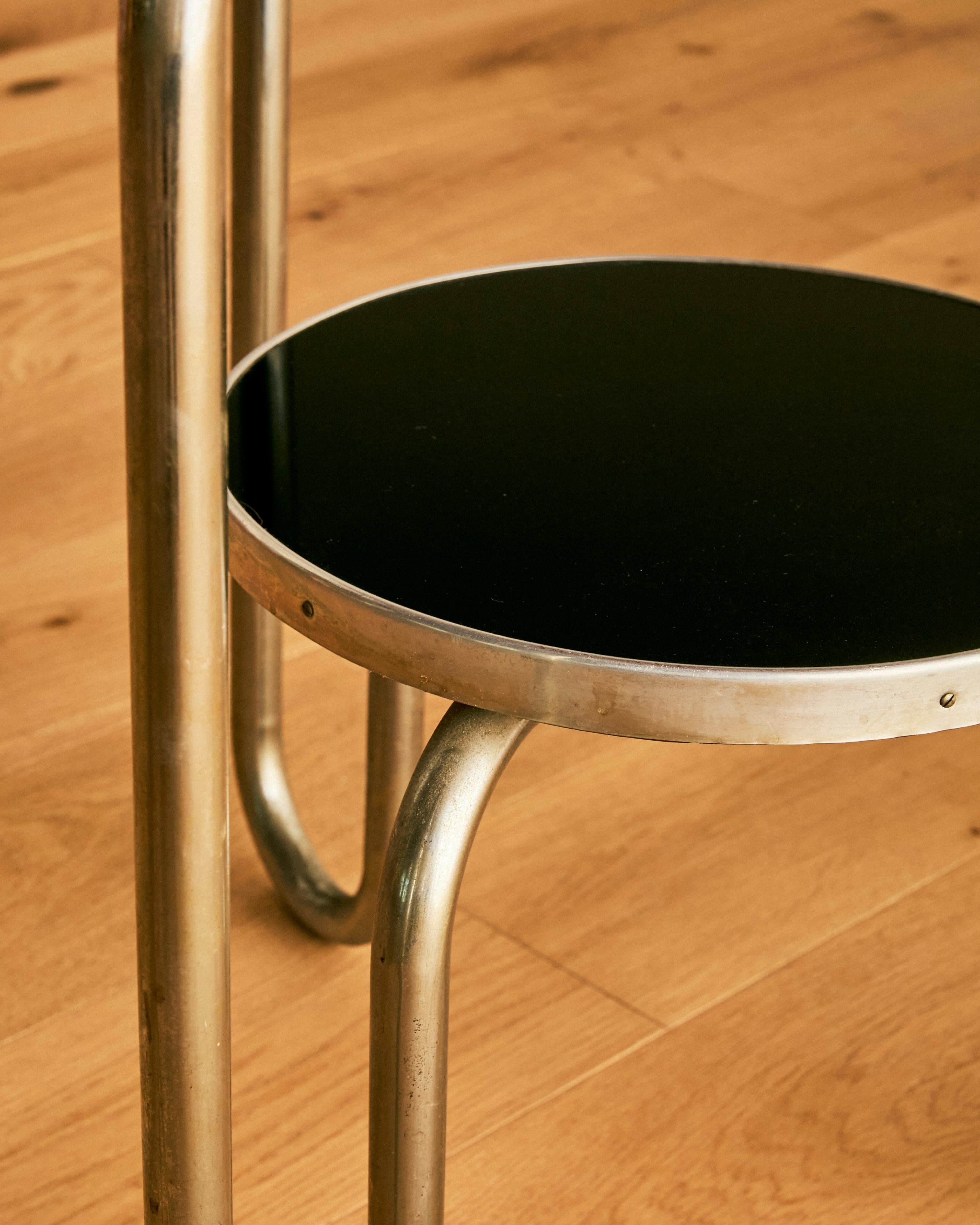 French Nickel Over Iron Occasional Table c. 1940 en vente 1